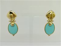 Pendientes Michieletto Gioielli Mujer in Oro amarillo Turchese MICGIO10002544 - MICGIO10002544